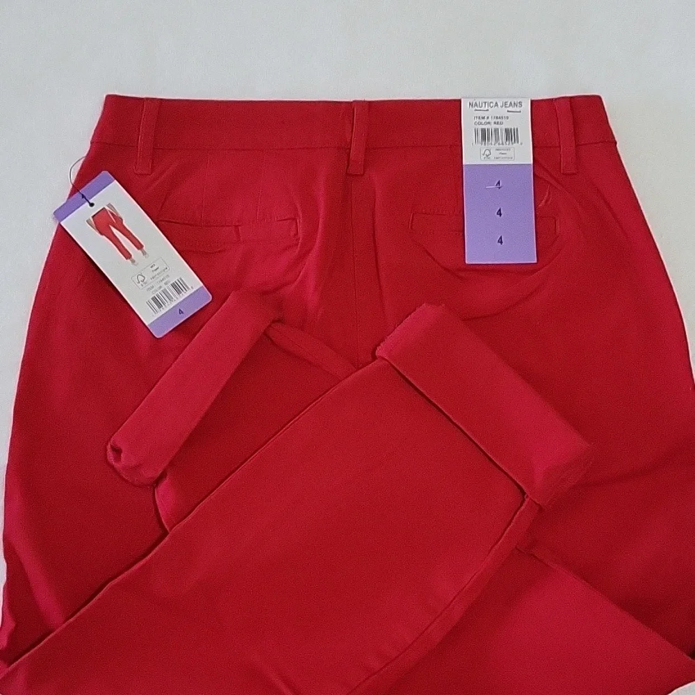 NAUTICA JEAN LADIES CHINO ANKLE PANT - Picture 5 of 8